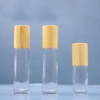 Bamboo Lotion Containers, with Glass  
