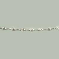 Stainless Steel Chain Jewelry, 304 Stainless Steel, Teardrop, Vacuum Ion Plating, DIY & hollow 