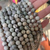 Single Gemstone Beads, Green Calcite, Round, polished, DIY [