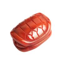 Agate Beads, Yunnan Red Agate, Turtle, DIY [