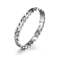 Stainless Steel Bangle, 304 Stainless Steel, polished, fashion jewelry & for woman & hollow, original color, 7.8mm Approx 17 cm [