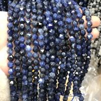 Sodalite Beads, polished, DIY & faceted, blue Approx 38 cm 