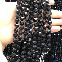 Blue Goldstone Beads, polished, DIY & faceted, dark blue Approx 38 cm [