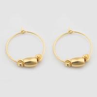 Brass Hoop Earring, Candy, high quality gold color plated, fashion jewelry & for woman [