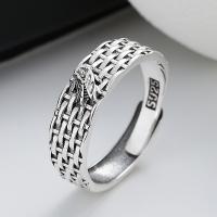 Стерлингового серебра кольцо, 925 пробы, маска, ювелирные изделия моды & Женский, 6mm, продается PC[