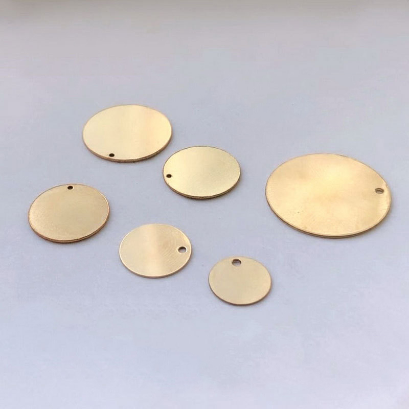 Gold Filled Pendants, Flat Round, 14K gold plated, different size for choice, Sold By PC