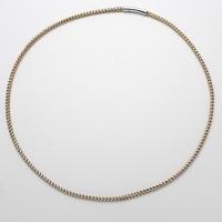 Halskette, 304 Edelstahl, poliert, Modeschmuck & für den Menschen, keine, 5mm, Länge:ca. 21.65 ZollInch, verkauft von PC