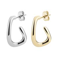 Stainless Steel Stud Earring, 304 Stainless Steel, Vacuum Ion Plating, fashion jewelry & Unisex [