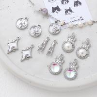 Zinc Alloy Jewelry Pendants, plated, DIY [