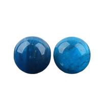 Single Gemstone Beads, Apatites, Round, DIY, 6mm [