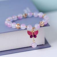 Crystal Bracelets, handmade, Length Adjustable & fashion jewelry & for woman Approx 13-23 cm [