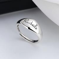 Стерлингового серебра кольцо, 925 пробы, маска, ювелирные изделия моды & Женский, 8mm, продается PC[