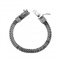 Stainless Steel Chain Bracelets, Titanium Steel, handmade, fashion jewelry & Unisex [