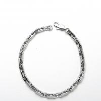 Stainless Steel Chain Bracelets, 304 Stainless Steel, handmade, fashion jewelry & Unisex Approx 8.27 Inch [
