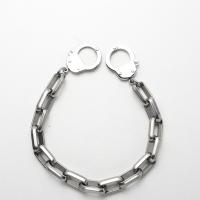 Stainless Steel Chain Bracelets, 304 Stainless Steel, handmade, fashion jewelry & Unisex [