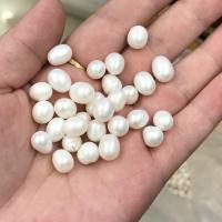 Naturales agua dulce perlas sueltas, Perlas cultivadas de agua dulce, pulido, Joyería & Bricolaje & sin agujero, más colores para la opción, 6x9mm, Vendido por UD[