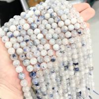 Perles de pierre gemme mixte, Pierre d'olive de II hui, Rond, poli, DIY & normes différentes pour le choix, couleurs mélangées Environ 38 cm, Vendu par brin[