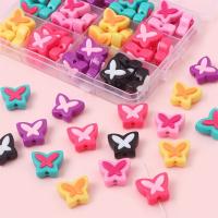 Printing Acrylic Beads, Butterfly, DIY Approx 2.5mm [