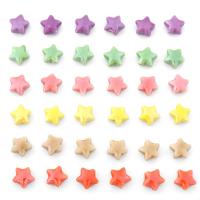 Perles nacrées en porcelaine, étoile, DIY, plus de couleurs à choisir Environ 2mm Vendu par sac