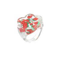 Смола палец кольцо, канифоль, ювелирные изделия моды & Женский, Много цветов для выбора, Inner cm .9cm, продается PC