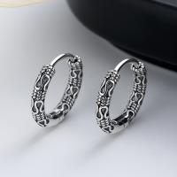 925 Sterling Silver Lever Back Earring, Antique finish, fashion jewelry & for woman [
