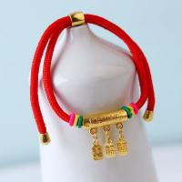 Bracelets En alliage de zinc, fait à la main, bijoux de mode & unisexe & styles différents pour le choix Environ 13-23 cm, Vendu par PC[