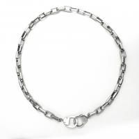 Edelstahl Schmuck Halskette, 304 Edelstahl, poliert, Modeschmuck & verschiedene Stile für Wahl & für den Menschen, verkauft von PC[