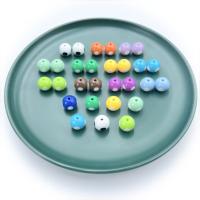 Perles acryliques imprimées , Acrylique, Rond, DIY, plus de couleurs à choisir, 16mm Vendu par sac