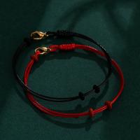 PU Leather Cord Bracelets, Zinc Alloy, with PU Leather, plated, Double Layer & Unisex 