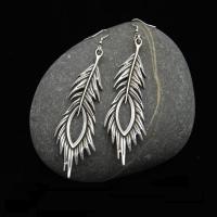 Zinc Alloy Drop Earring, silver color plated, fashion jewelry & for woman, silver color 