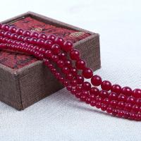 Perles de Cornaline, Rond, DIY & normes différentes pour le choix, rouge Environ 38-40 cm, Vendu par brin