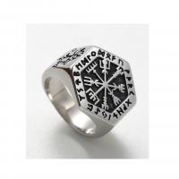Stainless Steel Finger Ring, 304 Stainless Steel  & for man 