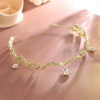 Hair Bands, Zinc Alloy, for bridal & with rhinestone 
