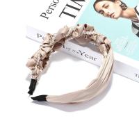 Hair Bands, Mixed Material, with Plastic Pearl, handmade, fashion jewelry & for woman 