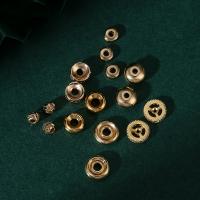 Brass Spacer Beads, gold color plated, DIY 6-8mm 
