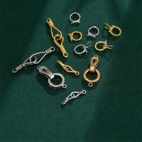 Brass Clasp, plated, DIY 4.5-27mm [