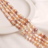 Keshi Cultured Freshwater Pearl Beads, Natural & DIY, mixed colors Approx 38 cm 