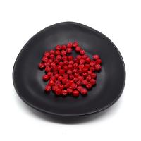 Perles de pierre gemme unique, corail synthétique, Rose, gravé, DIY & semi-foré, rouge, 4mm, Vendu par PC