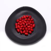 Einzelne Edelstein Perlen, Synthetische Koralle, DIY, rot, 7x10mm, verkauft von PC
