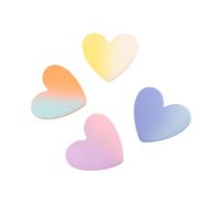 Мобильный телефон DIY Kit, Акрил, Сердце, покрыт лаком, Милые & цвет градиента, Много цветов для выбора продается PC