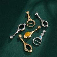 Marco de cobre amarillo colgante en blanco, metal, chapado, Bricolaje & diferentes estilos para la opción, 10-33mm, Vendido por UD