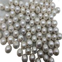Natural Freshwater Pearl Loose Beads, Slightly Round, DIY, white, 14-15mm 
