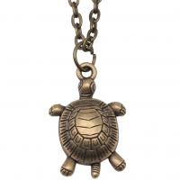 Zinc Alloy Necklace, with 5cm extender chain, Turtle, antique bronze color plated, vintage & fashion jewelry & Unisex Approx 43 cm 