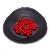Perles de pierre gemme unique, corail synthétique, calebasse, DIY & semi-foré, rouge Vendu par PC