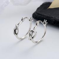 925 Sterling Silver Lever Back Earring, Antique finish, fashion jewelry & for woman, Inner Approx 15mm [