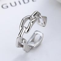 Sterling Silver Finger Ring, 925 Sterling Silver, plated, fashion jewelry & for woman & hollow 7mm 