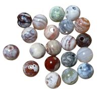 Agate Beads, Natural & fashion jewelry & DIY, multi-colored, 14mm 
