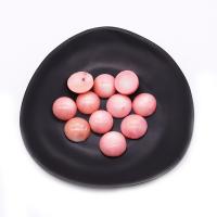 Perles de pierre gemme unique, corail synthétique, dôme, DIY & normes différentes pour le choix, rose, Vendu par PC