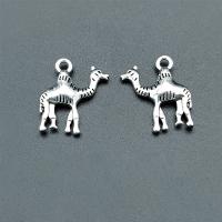 Zinc Alloy Animal Pendants, Camel, antique silver color plated, vintage & DIY Approx [