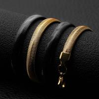 Titanium Steel Jewelry Necklace, fashion jewelry & Unisex 6mm 